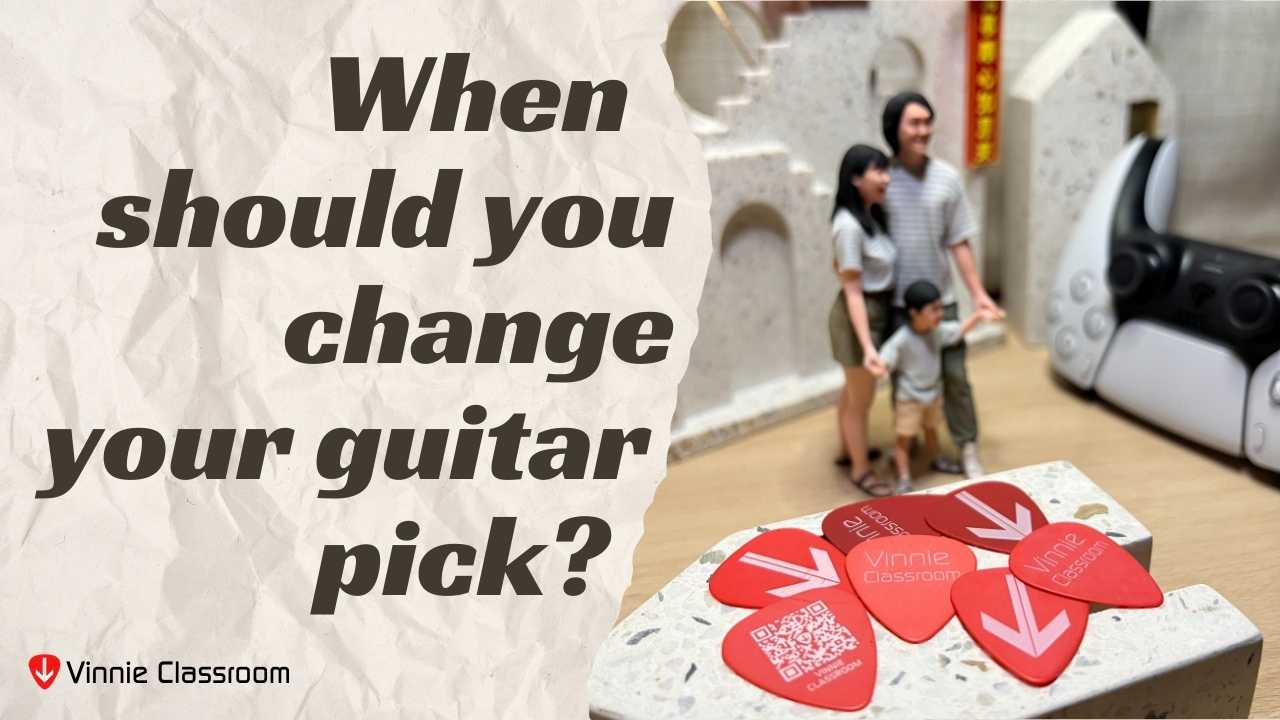 when should you change your guitar pick?